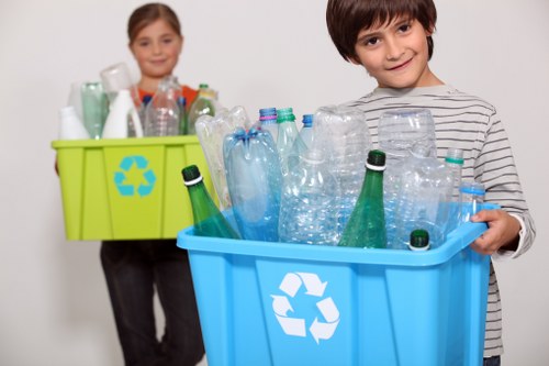 Commercial waste removal service in Feltham