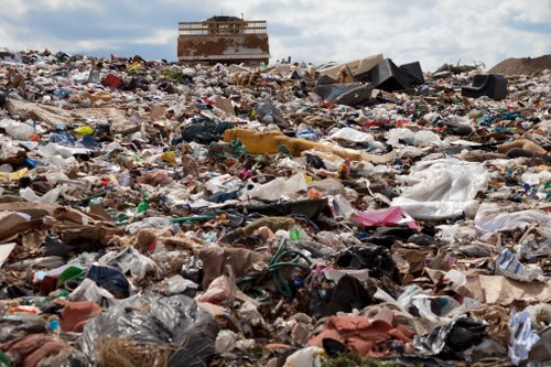 Recycling materials in Feltham